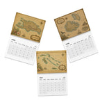 Islands of the Caribbean Antique Maps 2027 Calendar, Wall Calendar for Travelers