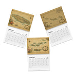 Islands of the Caribbean Antique Maps 2027 Calendar, Wall Calendar for Travelers