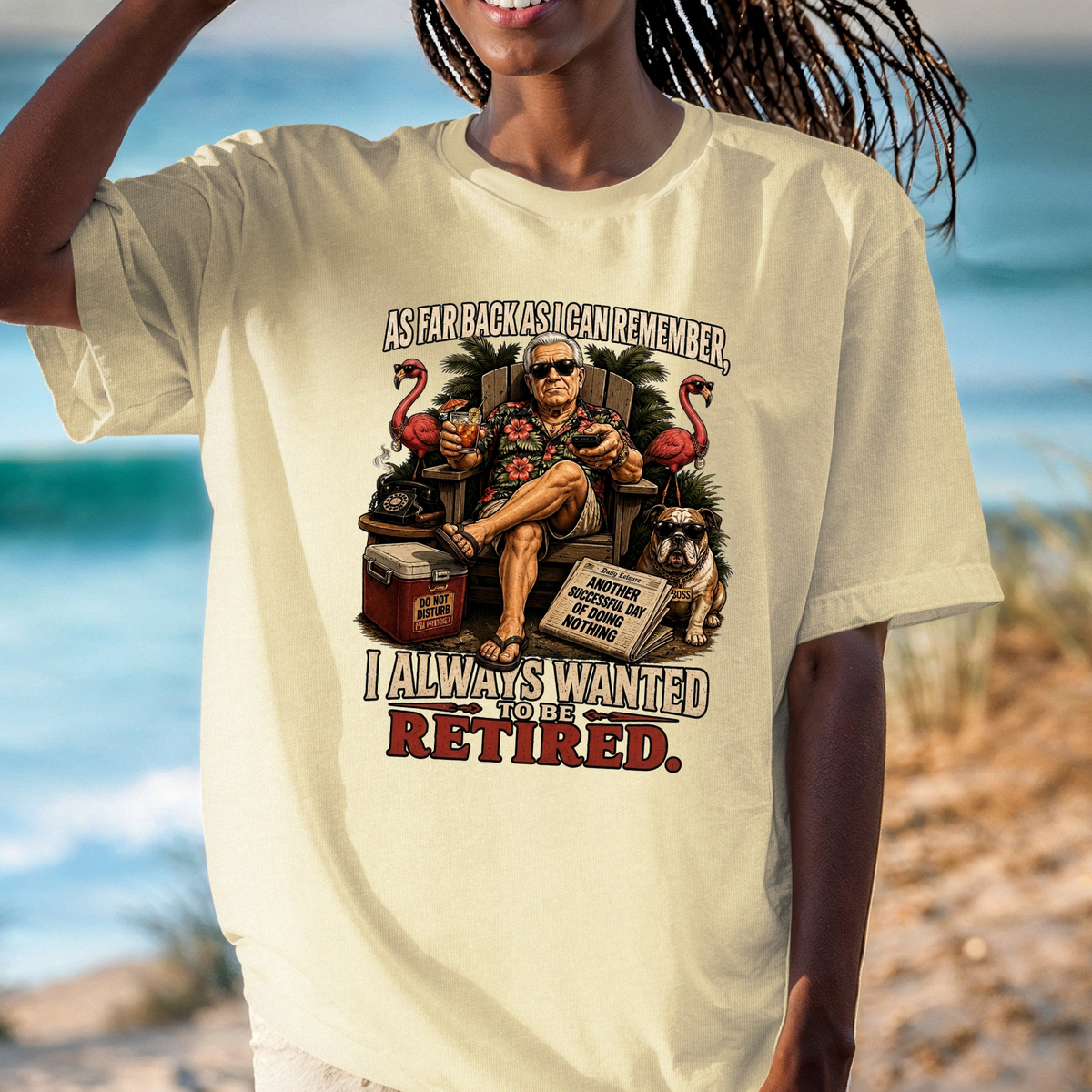 Goodfellas Inspired Retirement Tee | Funny 'Ever Since I Can Remember' T-Shirt