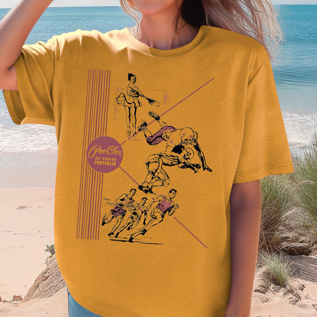 Retro Pee-Chee Folder Illustration T-shirt | Fun nostalgic Tee, Scholastic Shirt