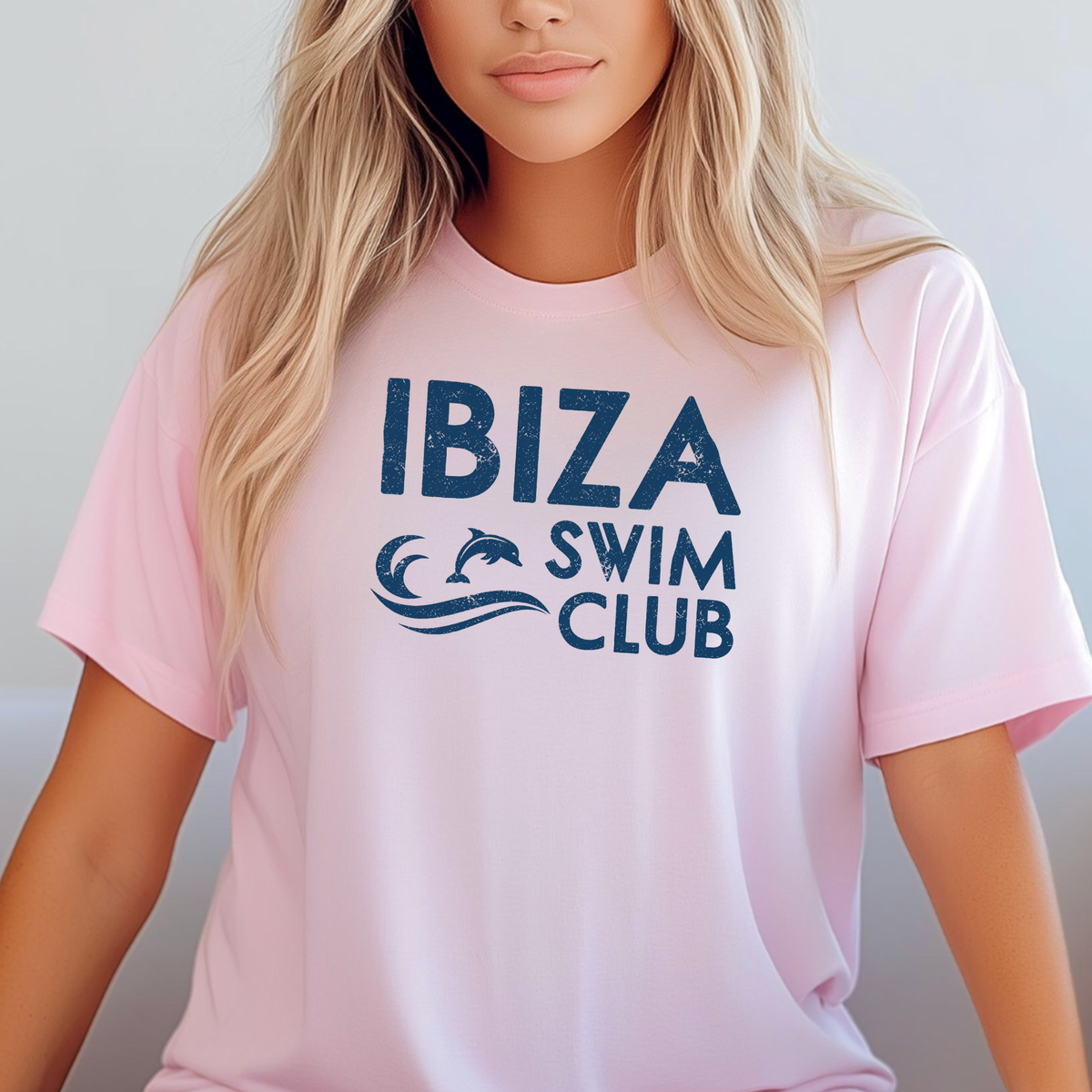 Ibiza Swim Club T-shirt | Funny Beach Tee, Nudist Naturist Top, Swimming Team