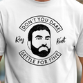 Don't You Dare Settle For Fine T-Shirt | Roy Kent Quote Tee, Ted Lasso Inspired