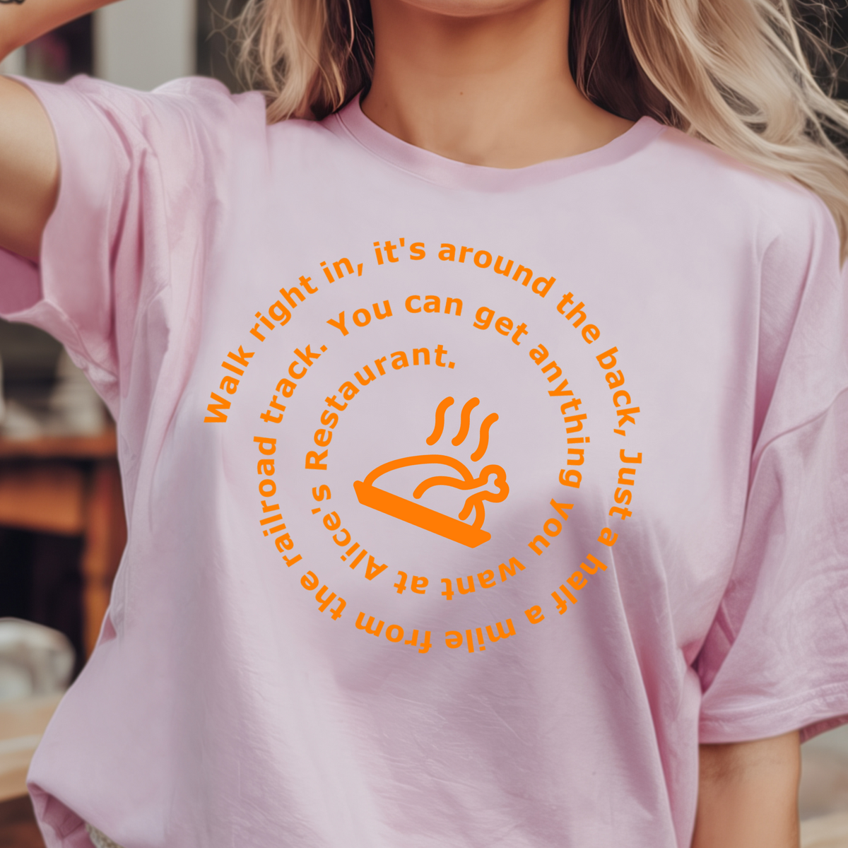 Arlo Guthrie Inspired Thanksgiving T-shirt, Alice's Restaurant, Turkey Tee