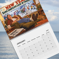 Happily Apathetic Blissfully Ignorant 2027 Wall Calendar | Funny Illustrations