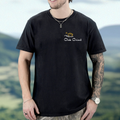 Club Orient Nude Beach T-Shirt | Plage Naturiste Resort Logo Tee, St. Martin