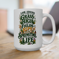 Hazy Shade of Winter Coffee Mug | Paul and Art Inspired 2-sided Ceramic Tea Cup