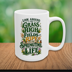 Hazy Shade of Winter Coffee Mug | Paul and Art Inspired 2-sided Ceramic Tea Cup