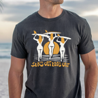 Sun's Out Buns Out Tee, Summer Beach T-shirt, Nudist Naturist Shirt, Surfer Tee