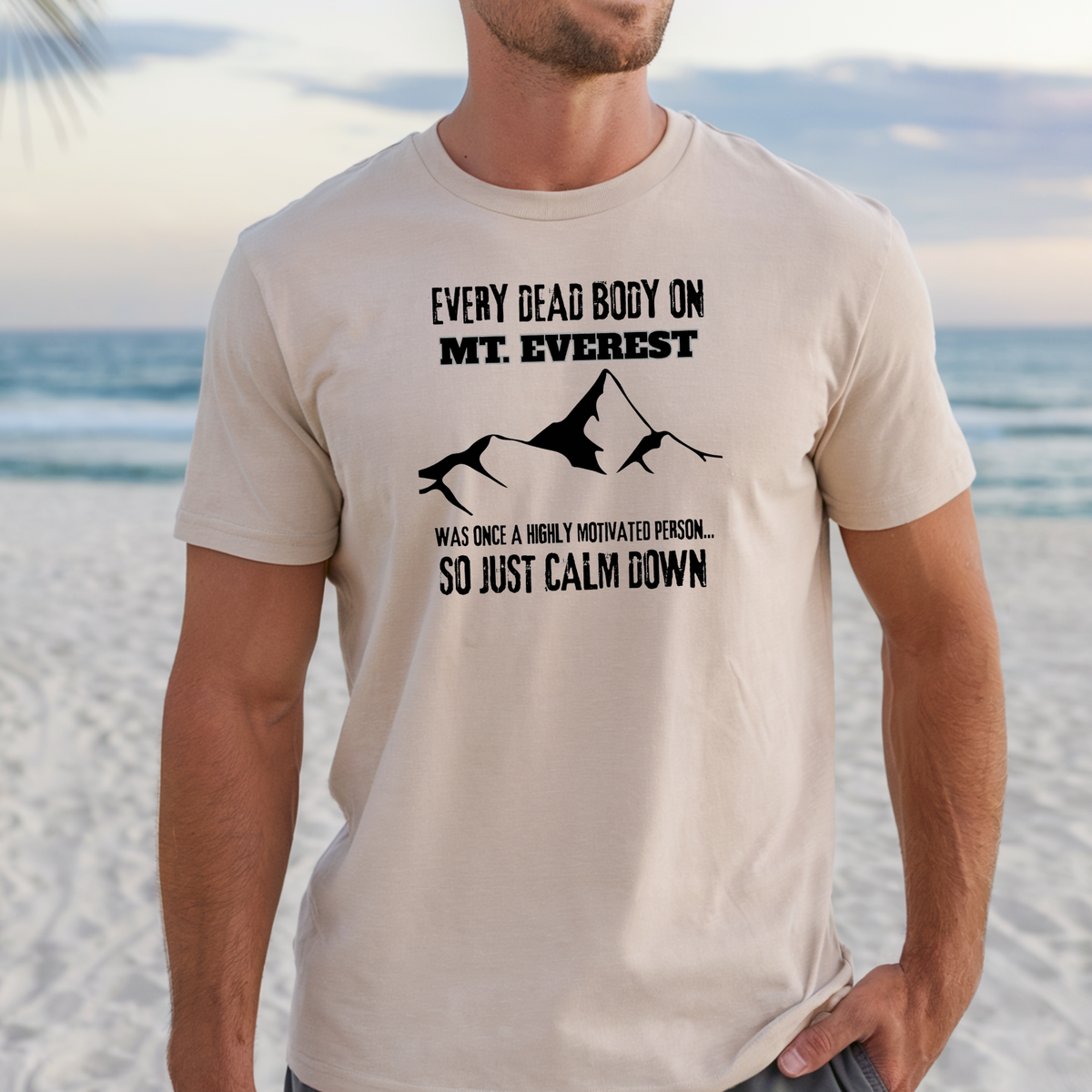 Funny Mt. Everest T-Shirt | Every Dead Body Tee, Outdoors Camping Shirt