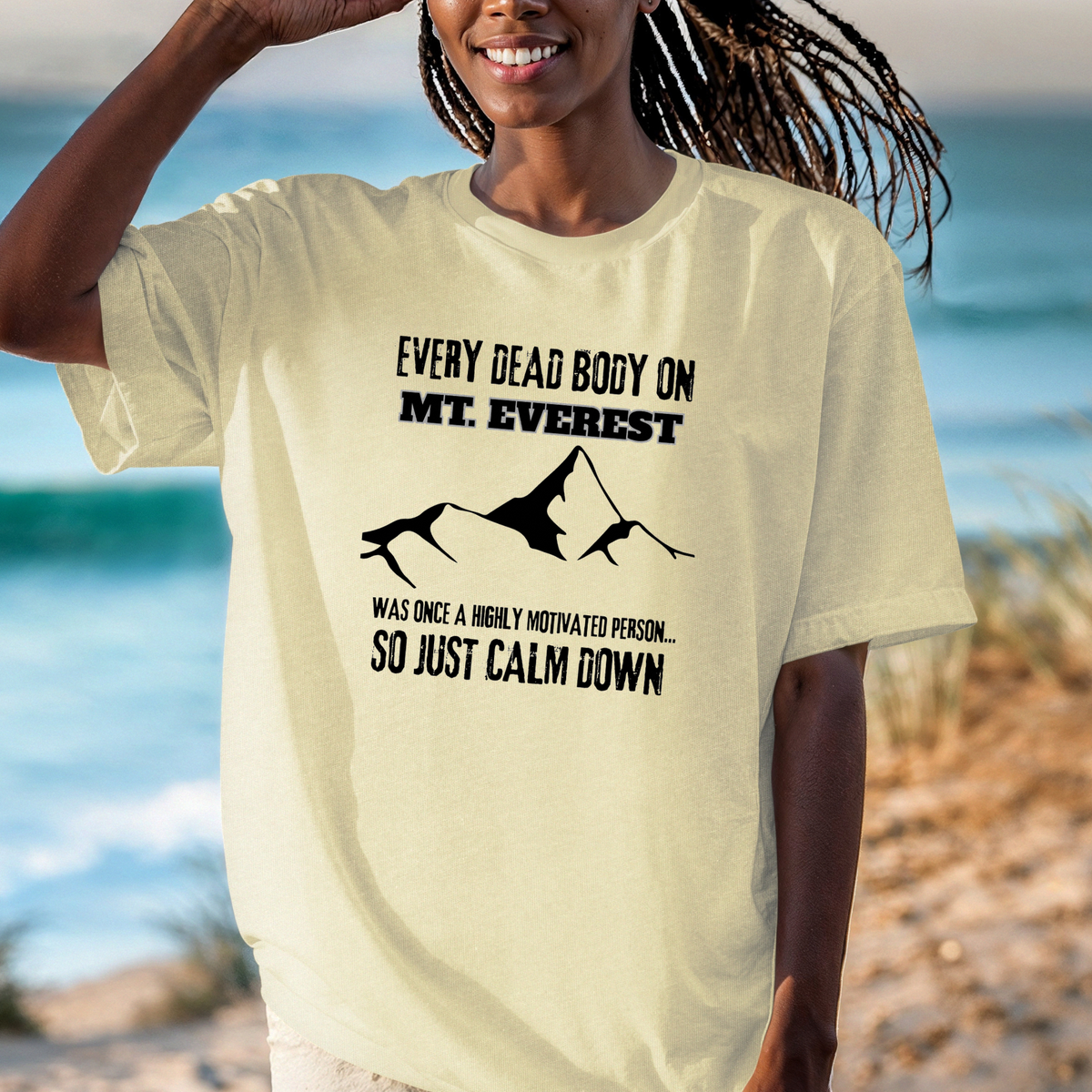 Funny Mt. Everest T-Shirt | Every Dead Body Tee, Outdoors Camping Shirt