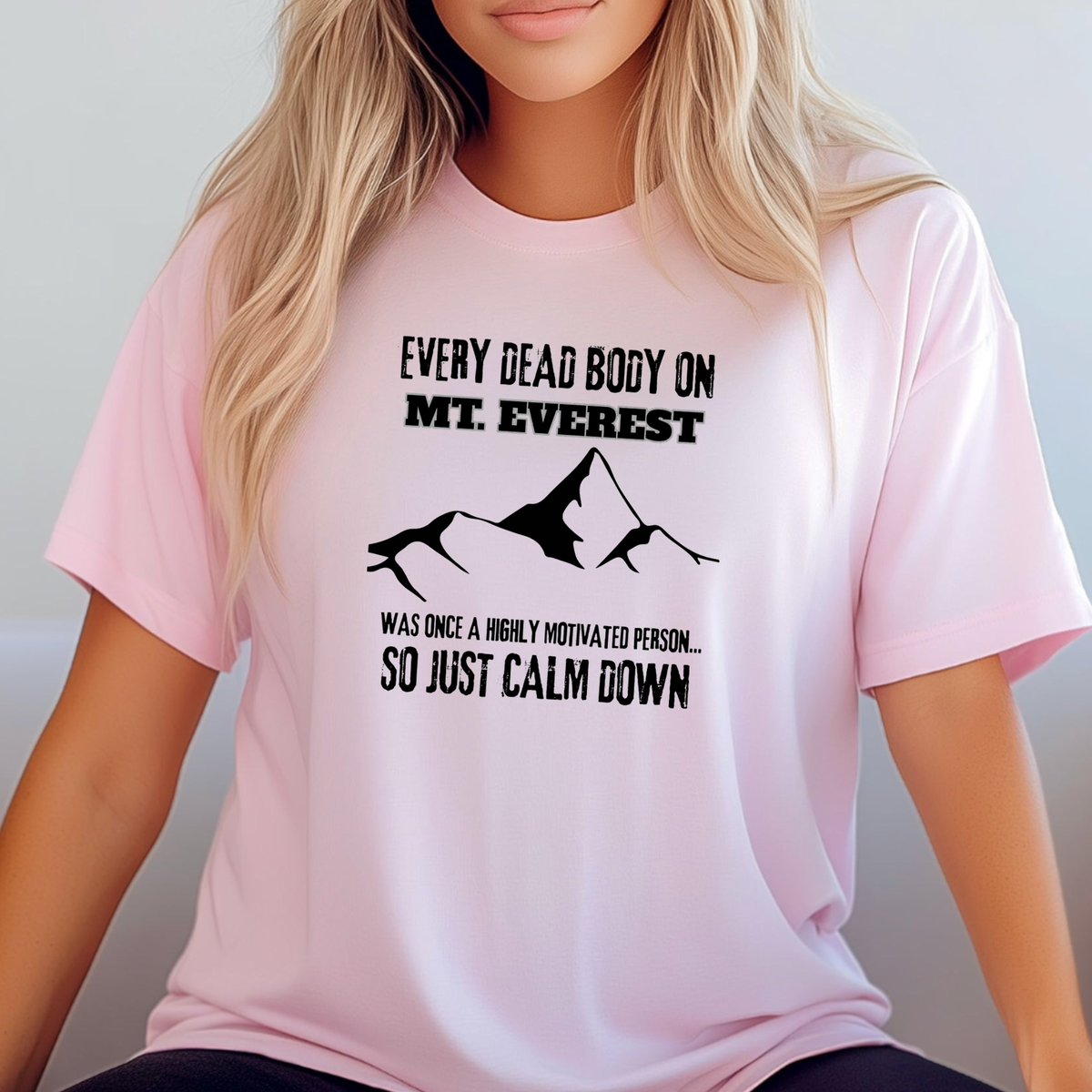 Funny Mt. Everest T-Shirt | Every Dead Body Tee, Outdoors Camping Shirt