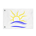 Life's Better Naked double-sided Flag, Naturist and Nudist Penant, Beach or Yard