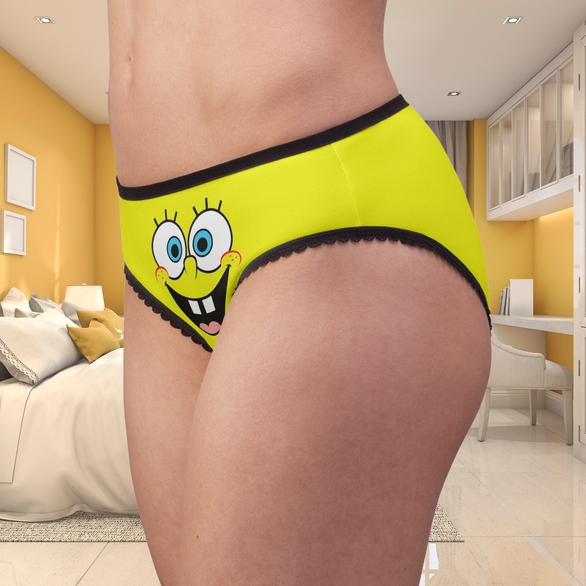 Spongebob Inspired Women's Briefs | Fun Ladies Underwear, Cute Panties